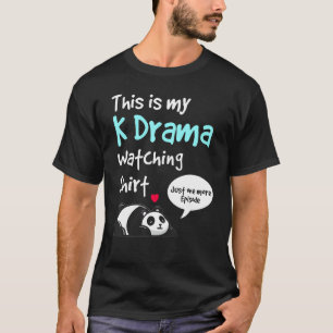 Camiseta Drama Coreano K Drama Este É O Meu Drama K Assisti