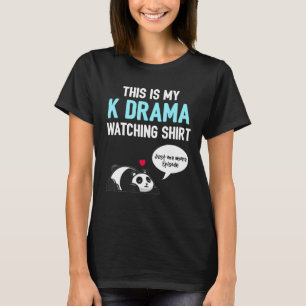 Camiseta Drama Coreano K-Drama Lover, Este É Meu Drama K O 