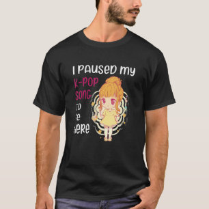 Camiseta Drama Coreano Kdrama Coração com Dedos 5