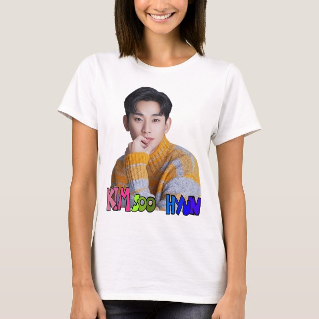 Camiseta Drama coreano Kim Soo Hyun, Rainha das Lágrimas Kd (Frente)