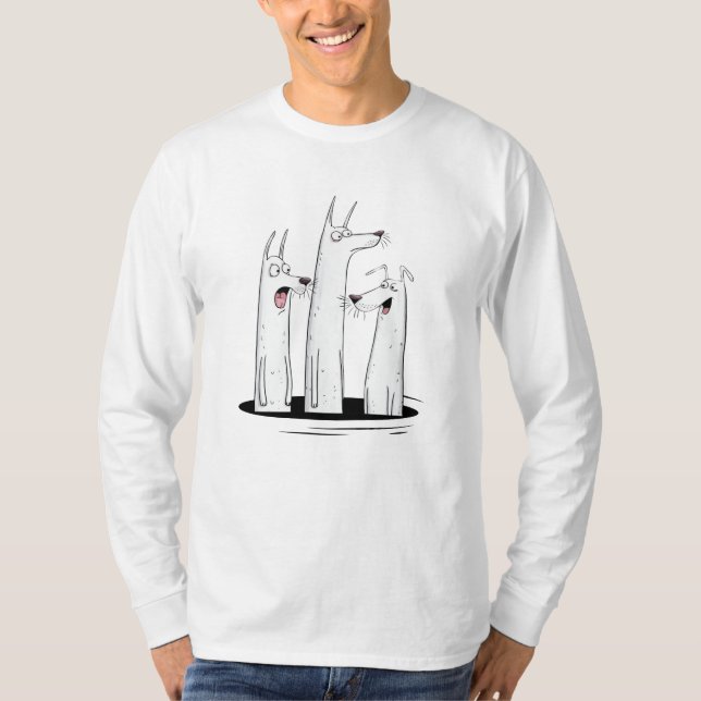 Camiseta “Drama de Cachorro” – Edição Longboi (Frente)