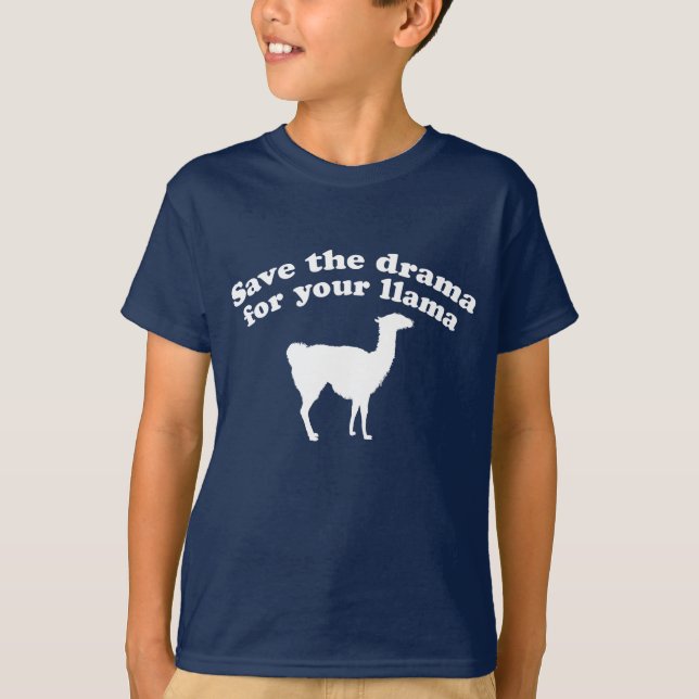 Camiseta Drama Llama (Frente)