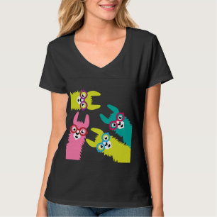 Camiseta Drama Llama Colorful Camelid T-Shirt