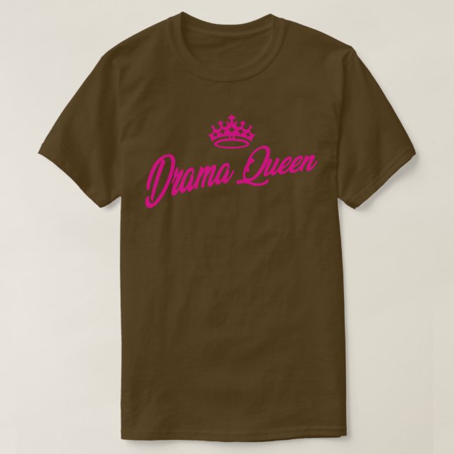Camiseta Drama Queen (Frente do Design)