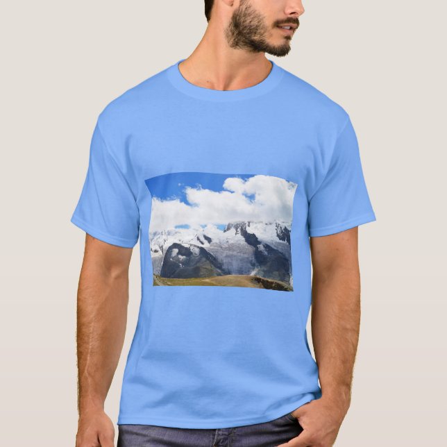Camiseta Dramática moda de álbuns suíços (Frente)