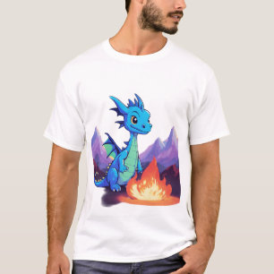 Camiseta Dramaticamente Adorável: Teto do Mascote do Crânio