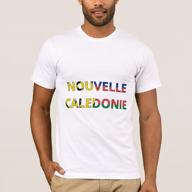 Camiseta Drapeau Nouvelle-Calédonie (Frente)