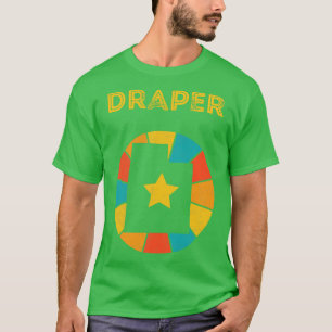 Camiseta Draper Utah Vintage angustiou Souvenir 1