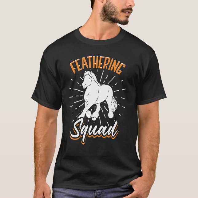 Camiseta Draught Scotland Horse for Horseback Rider Clydesd (Frente)