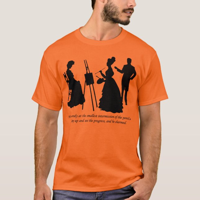 Camiseta Drawing Harriet - Emma - Jane Austen (Frente)