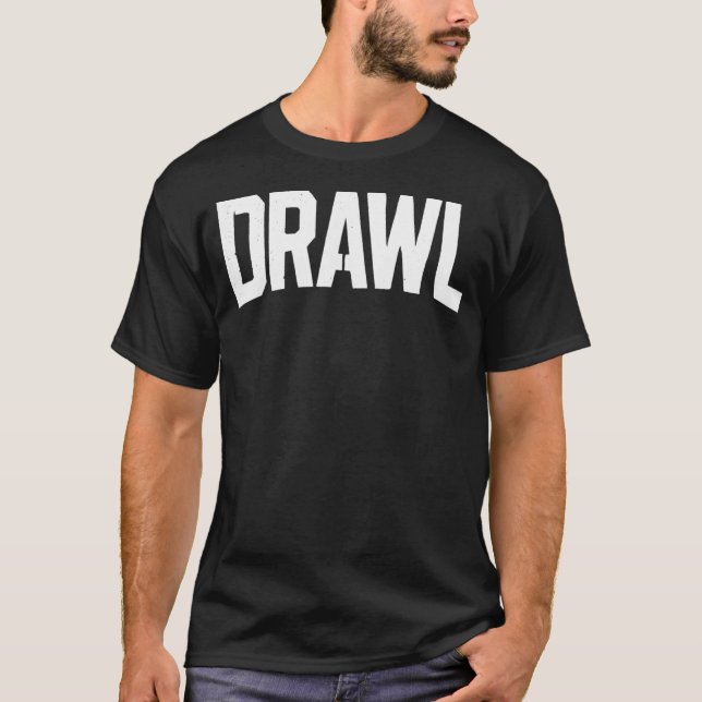 Camiseta Drawl Stencil (Frente)