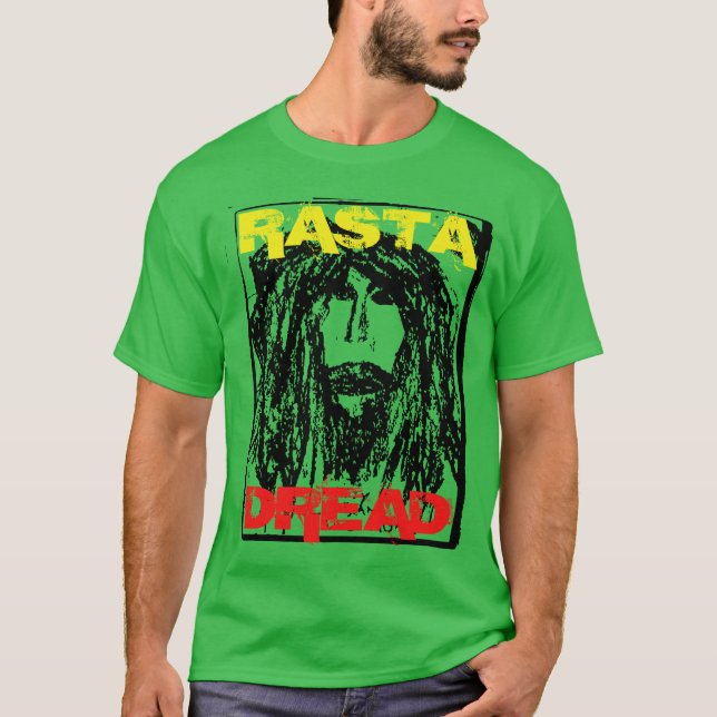 CAMISETA DREAD RASTAFARE (Frente)