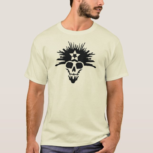 Camiseta Dreadhead (preto) (Frente)