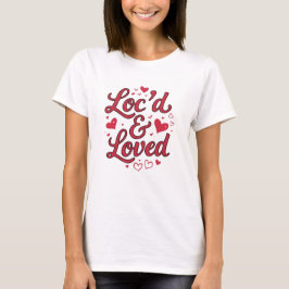 Camiseta Dreadlock Heritage Valentine's Hair Love T-shirt