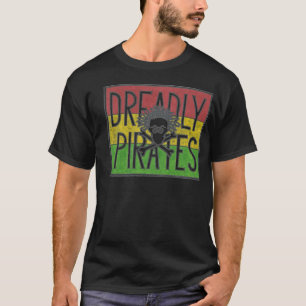 CAMISETA DREADLY PIRATEIA O LOGOTIPO