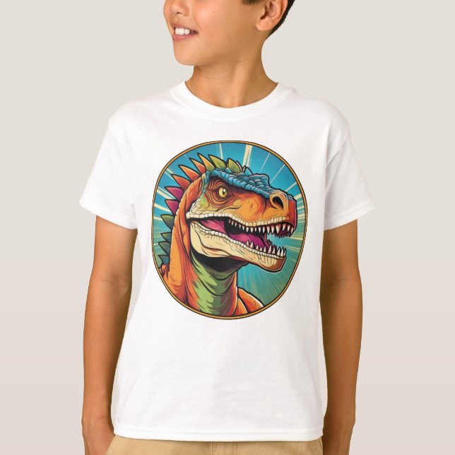 Camiseta Dreadnoughtus - Camisa-T Clássica De Tee Dinossaur (Frente)