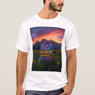 Camiseta Dream Achieve Inspire