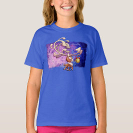 Camiseta DREAM BIG CHRISTMAS REINDEER de Jeff Willis Art