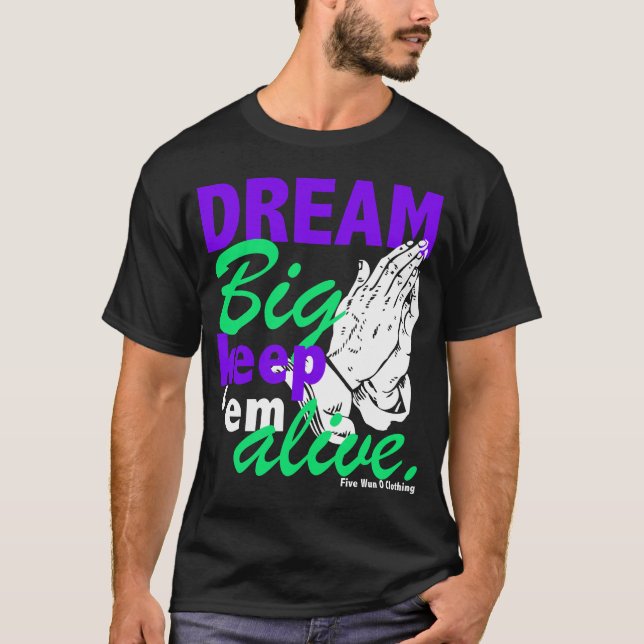 Camiseta Dream Big (Verde) (Frente)