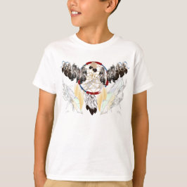 Camiseta Dream Catcher and Feather Shirt (largo)