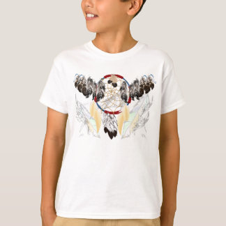 Camiseta Dream Catcher and Feather Shirt (largo)