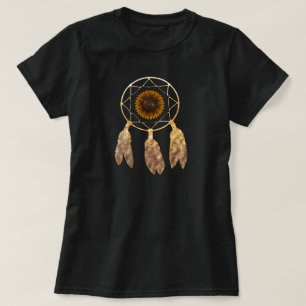 Camiseta Dream Catcher com Sunflower Native American APPAR