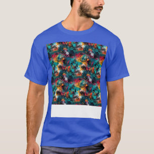 Camiseta Dream Catcher Seamless Pattern Bohemian Hippie Eth