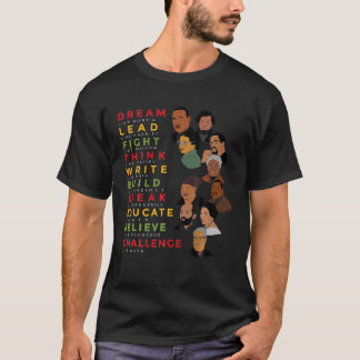 Camiseta Dream Like Martin Lead Like Harriet Black History
