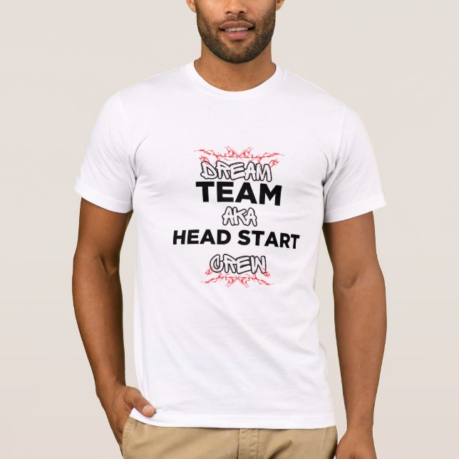 Camiseta Dream Team AKA Head Start Crew T-Shirt  (Frente)