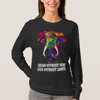 Camiseta Dream Without Fear Love Without Limits  LGBT Pride