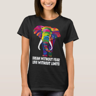 Camiseta Dream Without Fear Love Without Limits  LGBT Pride