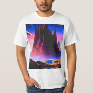 Camiseta Dream World Oil Painting