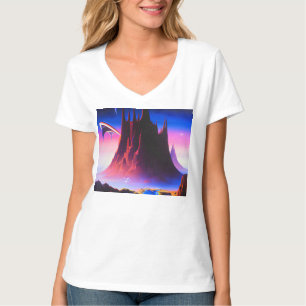 Camiseta Dream World Oil Painting