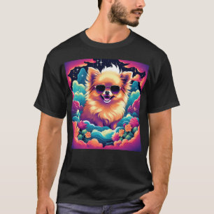 Camiseta Dreamanian Dog Com Óculos De Sol