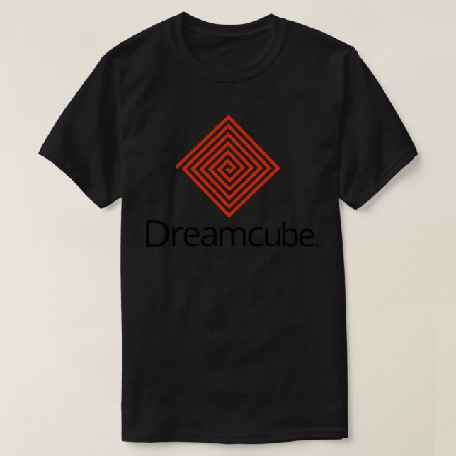 Camiseta Dreamcube 69 Vídeo Game System 90s 2000s Sai (Frente do Design)