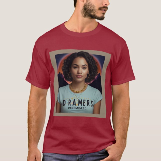 Camiseta Dreamers Spark Change - Multicolor Inspirational (Frente)