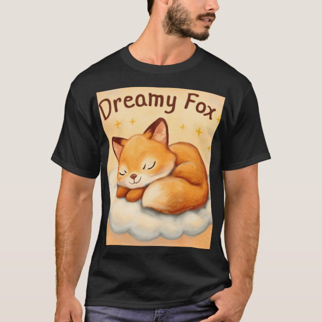 Camiseta Dreamfox em Arte em Nuvem (Frente)