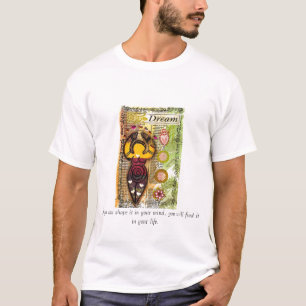 Camiseta dreamgoddess, se você pode lhe dar forma em sua