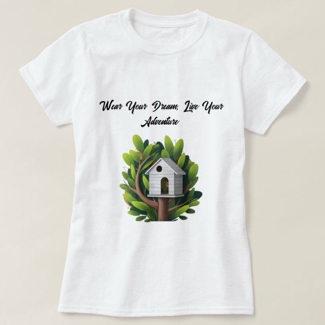 Camiseta Dreamhouse Treehouse Escape (Frente do Design)