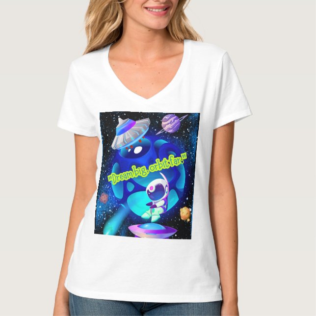 CAMISETA DREAMING ORBIT LONGE (Frente)