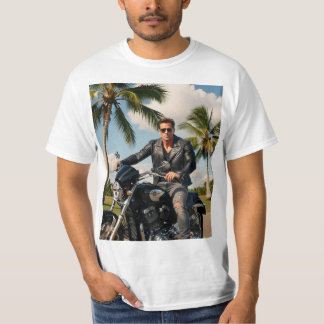 Camiseta Dreamour Watercolor Motorbike Adventure T-Shirt