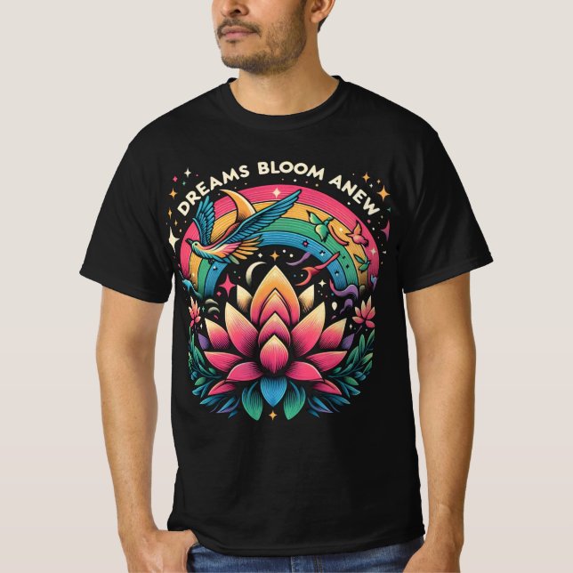 Camiseta Dreams Bloom Anew (Frente)