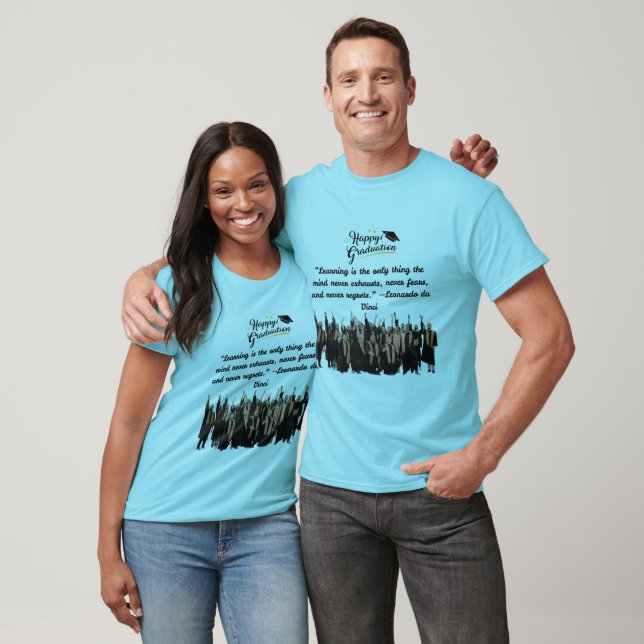 Camiseta Dreams Take Flight horizonte azul (Unissex)