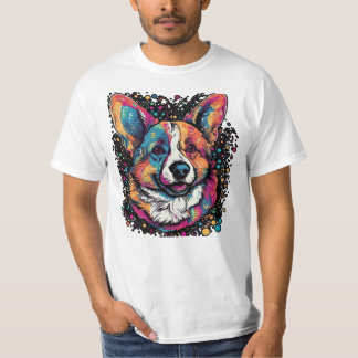 Camiseta Dreamscape (Sonhama): Eetal Welsh Corgi Surrealist