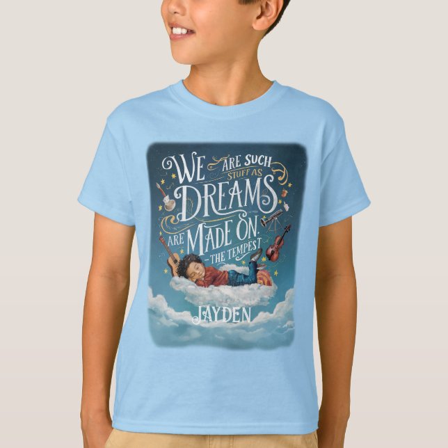 Camiseta Dreamscapes - Uma Viagem Personalizada na Imaginaç (Frente)