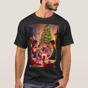 Camiseta "Dreamy Christmas Watercolor T-Shirt"