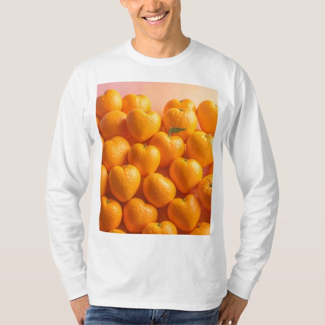 Camiseta Dreamy Citrus Heart (Frente)