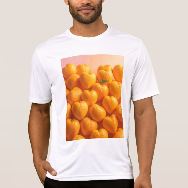 Camiseta Dreamy Citrus Heart (Frente)