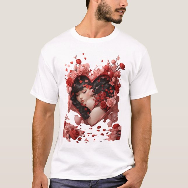 Camiseta Dreamy Love: Dia de os namorados (Frente)