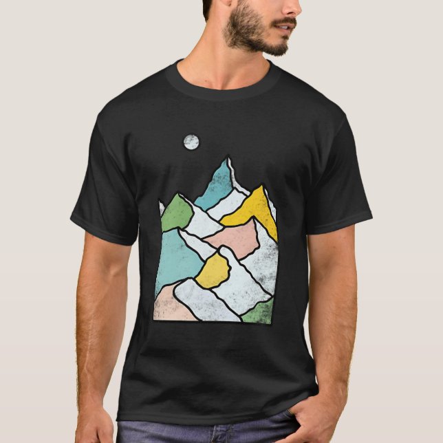 Camiseta Dreamy Mounains (Frente)